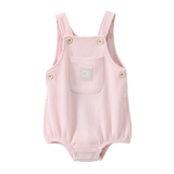 Emma Waffle Overall - Pink