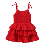 Poppy Layered Linen Dress