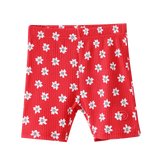 Poppy Flower Red Print Shorts