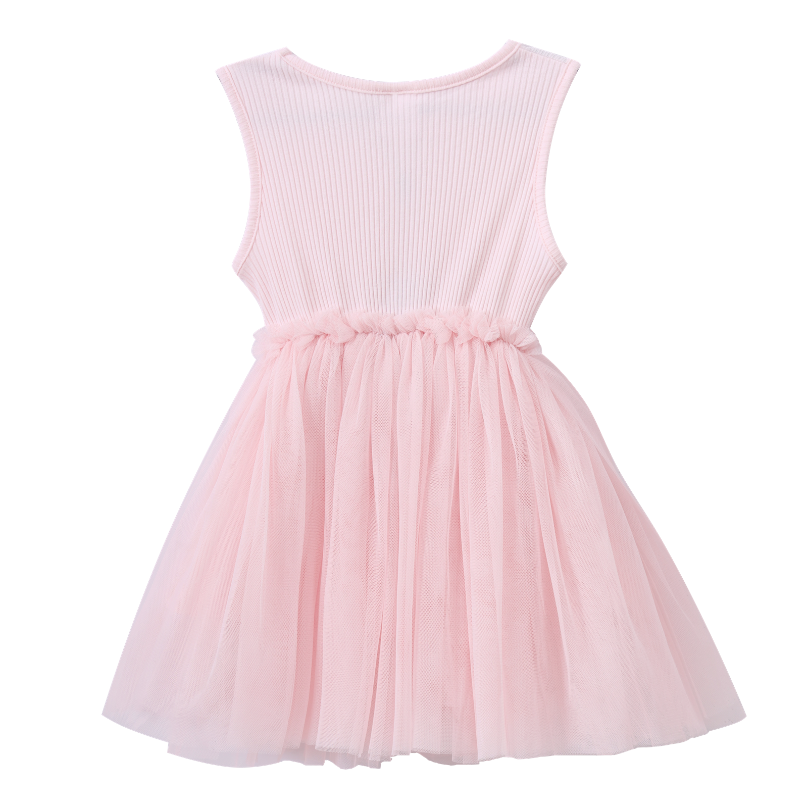 Jasmine Rib Pink Straight Tutu-Clothing-Cracked Soda