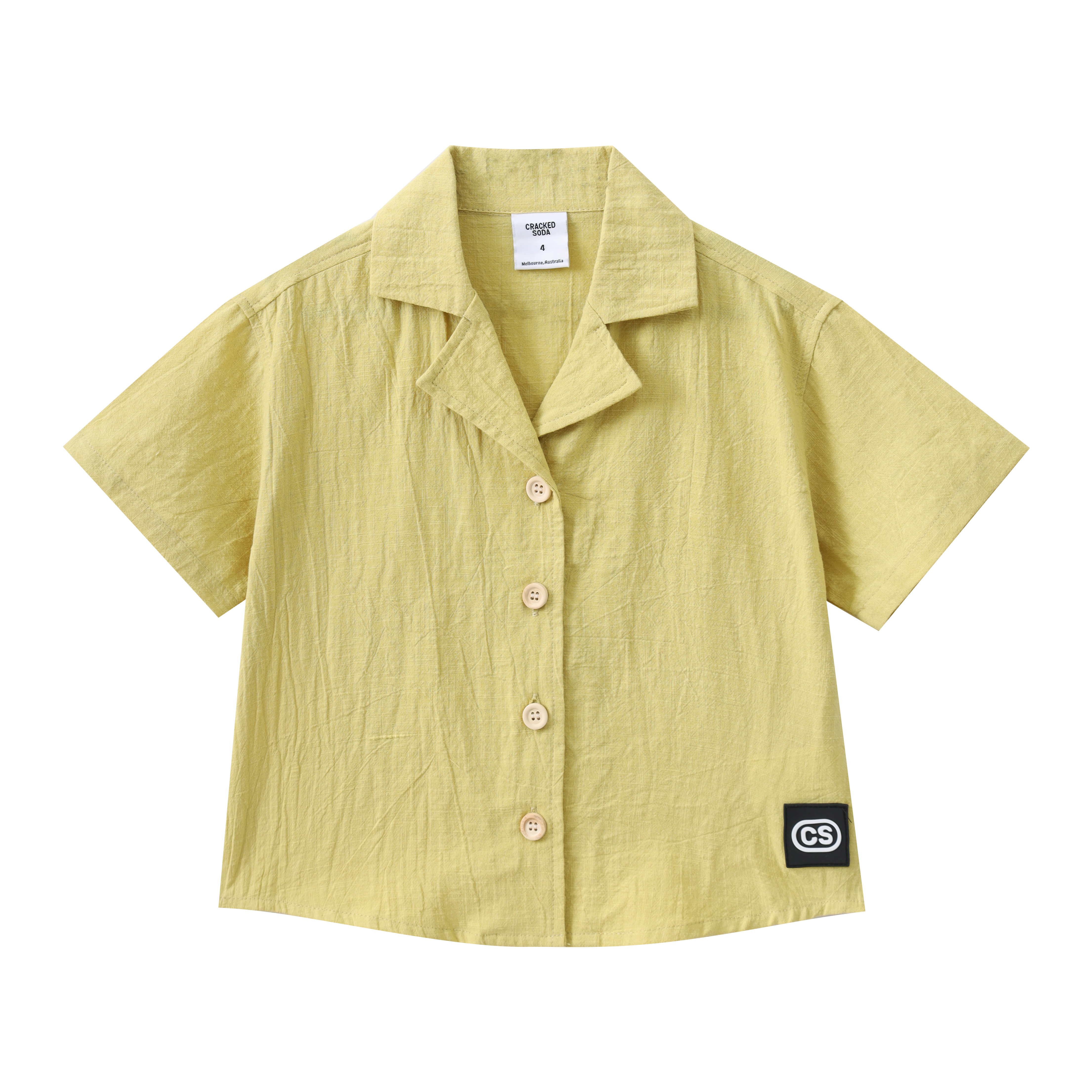 Clover Shirt - Olive-Clothing-Cracked Soda