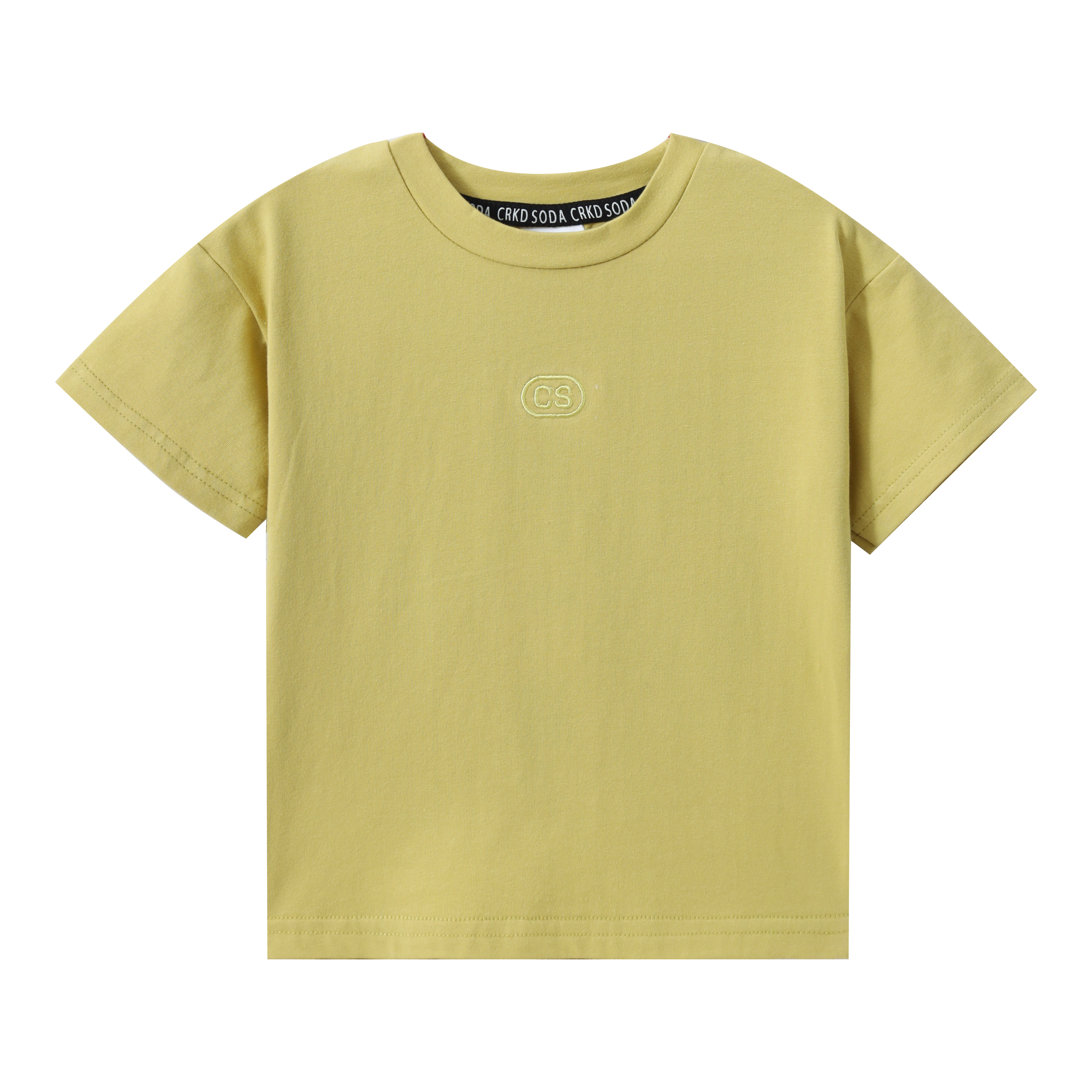 Clover CS Tee - Olive-Clothing-Cracked Soda