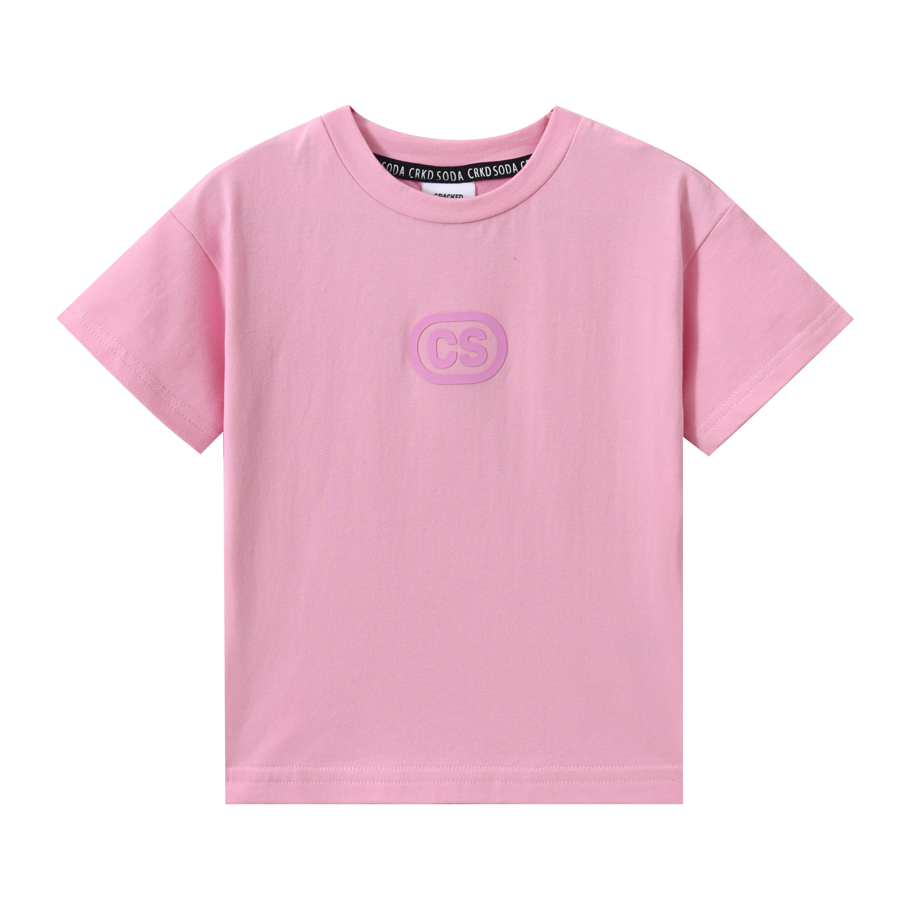 Clover CS Tee - Pink-Clothing-Cracked Soda