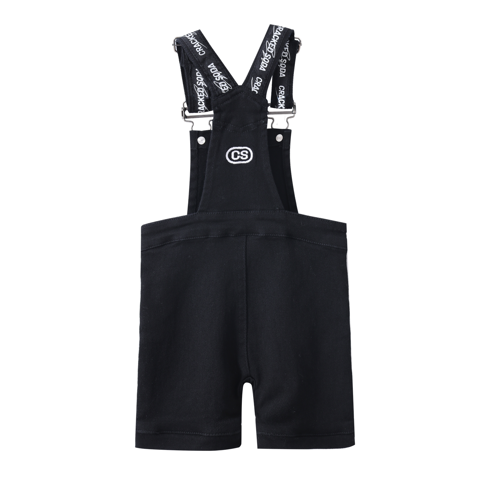 CS Denim Overalls - Black-Clothing-Cracked Soda
