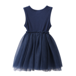 Summer Rib Straight Tutu - Navy-Clothing-Cracked Soda