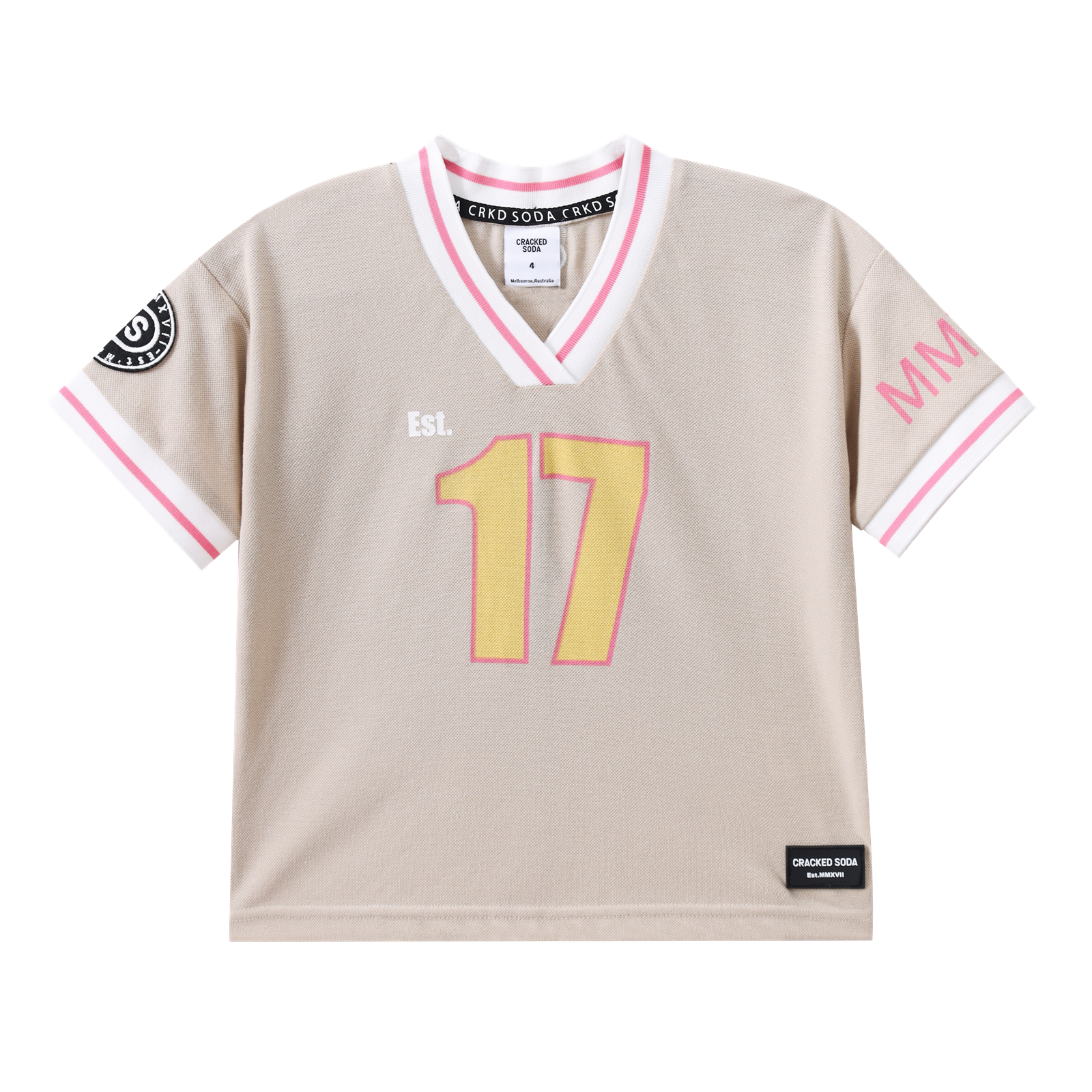 Tango Jersey Detailed Tee-Clothing-Cracked Soda