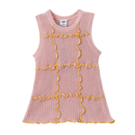 Tango Detailed Knit Dress-Clothing-Cracked Soda