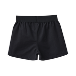 Ebony CS Detailed Zip Short - Black-Clothing-Cracked Soda