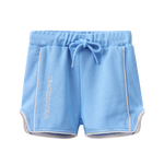 Ava French Terry Short - Blue-Clothing-Cracked Soda