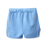 Ava French Terry Short - Blue-Clothing-Cracked Soda