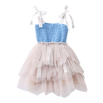 Ava Detailed Tutu - Blue-Clothing-Cracked Soda