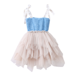 Ava Detailed Tutu - Blue-Clothing-Cracked Soda