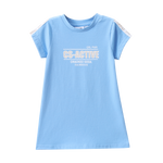 Ava Basic Summer Dress - Blue-Clothing-Cracked Soda