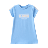 Ava Basic Summer Dress - Blue-Clothing-Cracked Soda