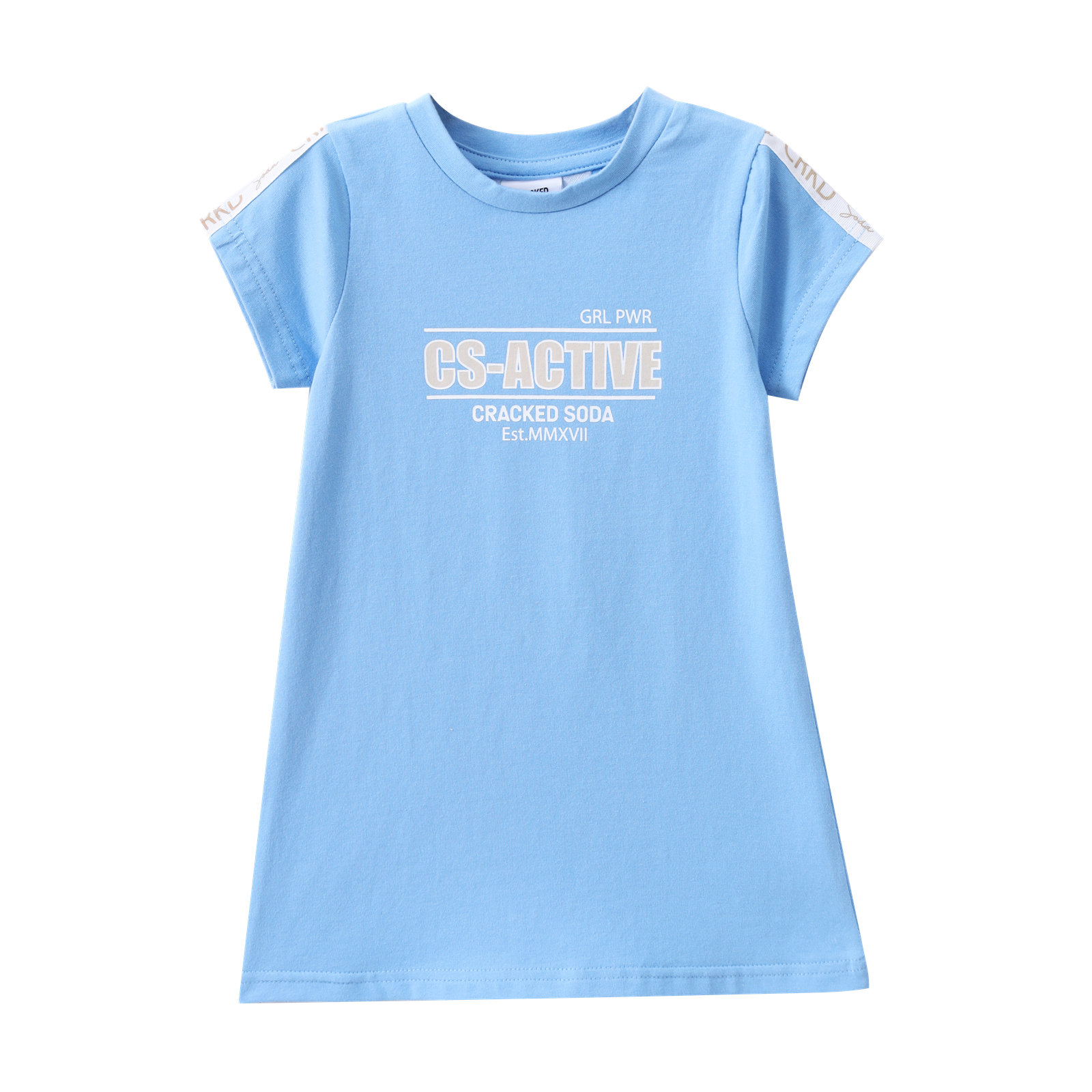 Ava Basic Summer Dress - Blue-Clothing-Cracked Soda