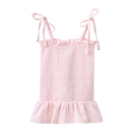 Ava Summer Top - Pink-Clothing-Cracked Soda