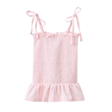 Ava Summer Top - Pink-Clothing-Cracked Soda