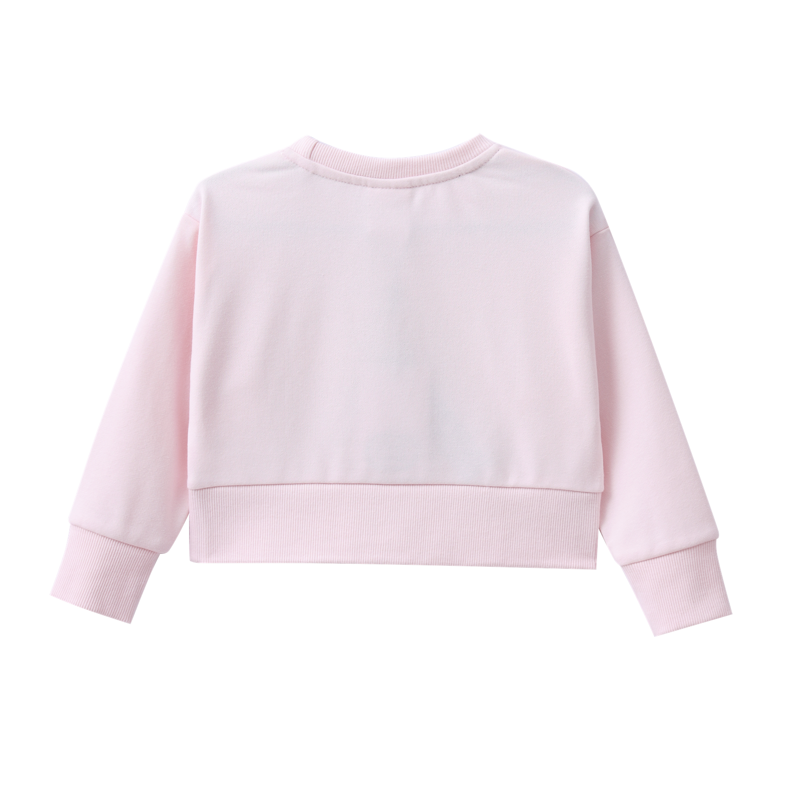 Ava French Terry Crew - Pink-Clothing-Cracked Soda