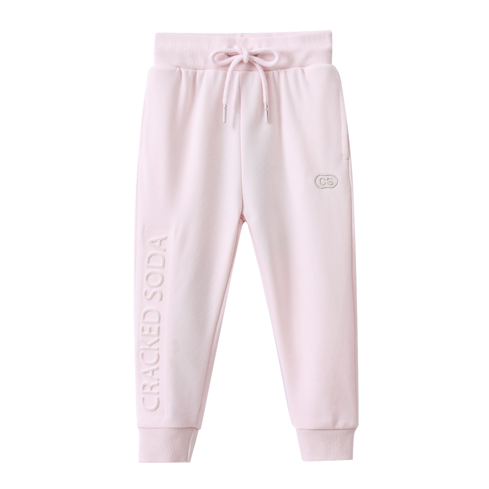 Ava French Terry Trackpants - Pink-Clothing-Cracked Soda