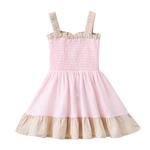 Ava Summer Dress - Pink-Clothing-Cracked Soda
