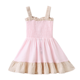 Ava Summer Dress - Pink-Clothing-Cracked Soda