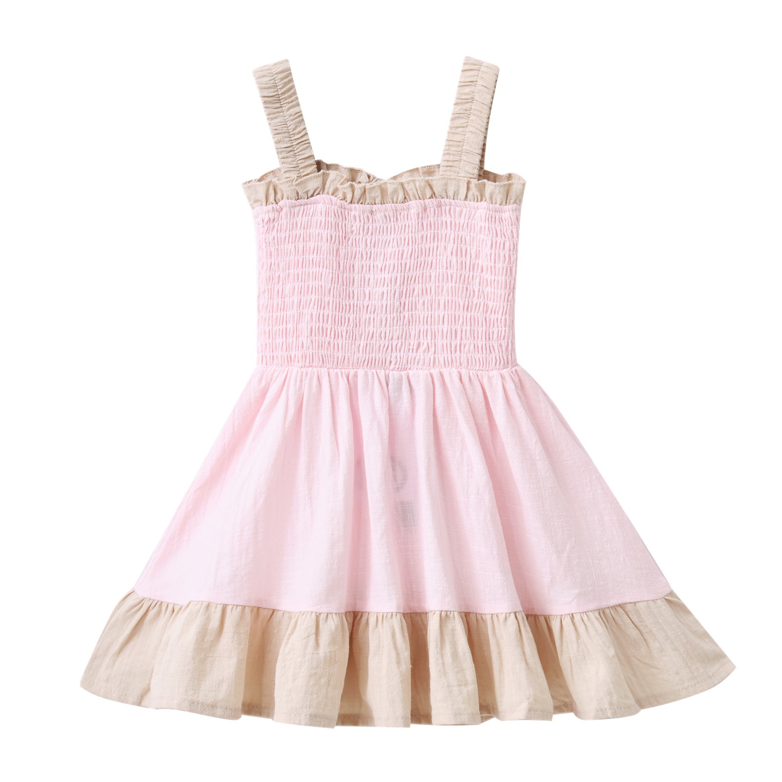 Ava Summer Dress - Pink-Clothing-Cracked Soda