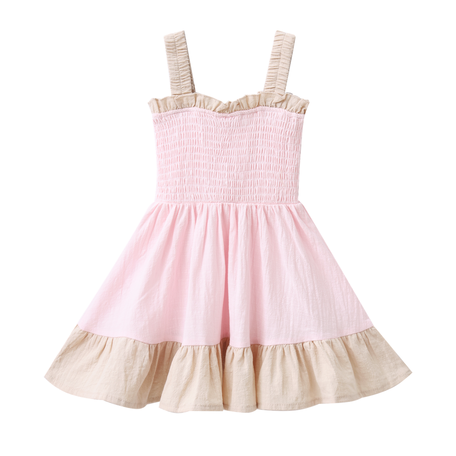 Ava Summer Dress - Pink-Clothing-Cracked Soda