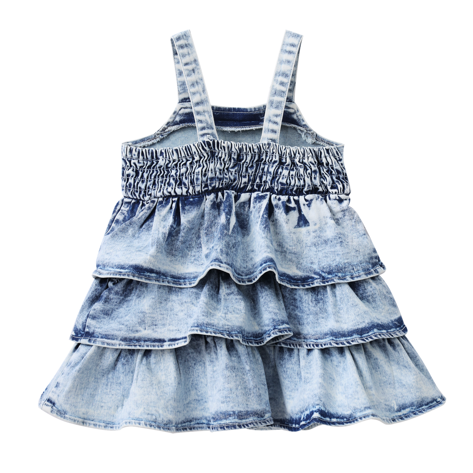 Mia Layer Dress - Denim Blue-Clothing-Cracked Soda