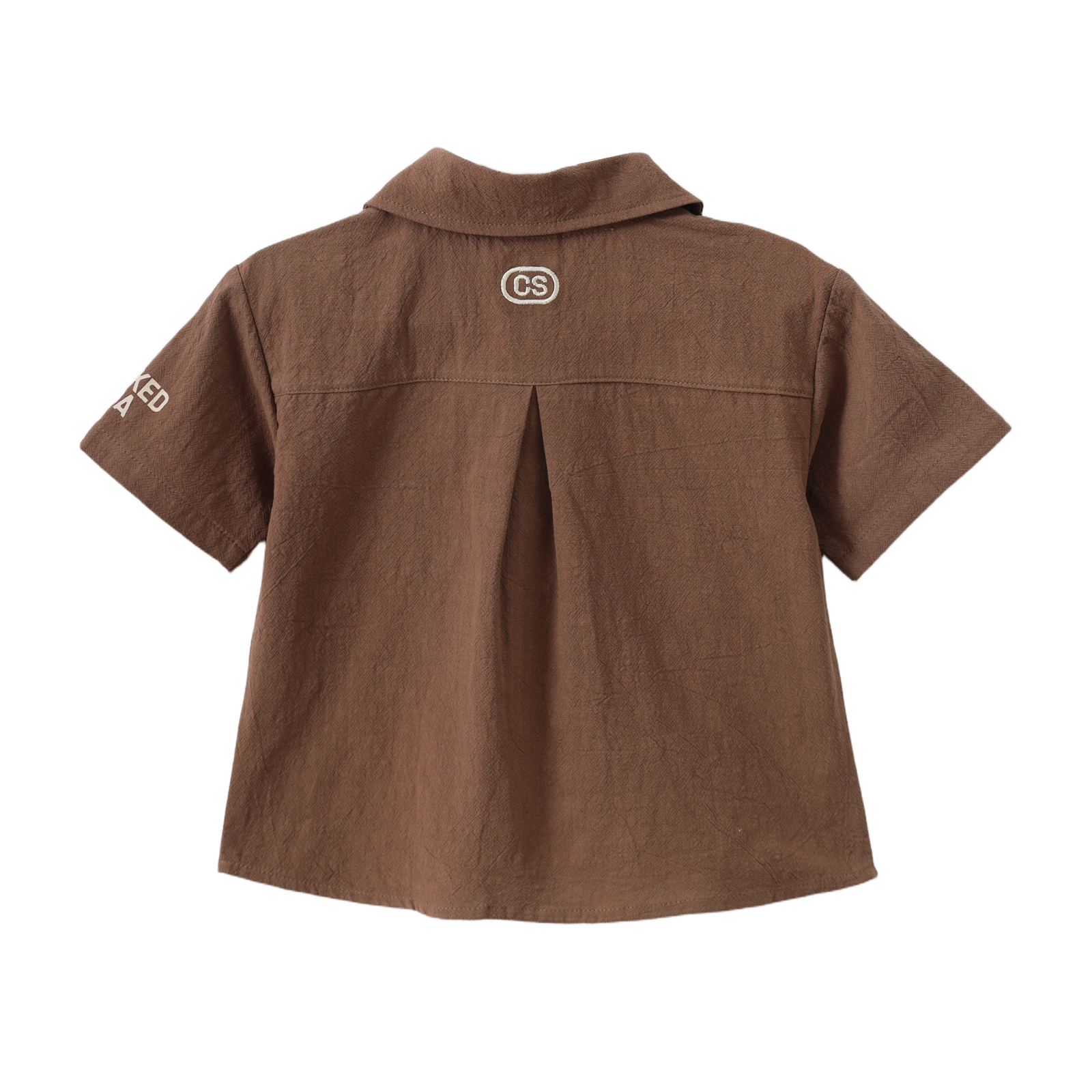 Dash Linen Shirt - Mocha-Clothing-Cracked Soda