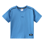 Ezra Piping Tee - Blue-Clothing-Cracked Soda