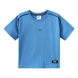Ezra Piping Tee - Blue-Clothing-Cracked Soda