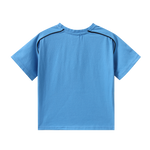 Ezra Piping Tee - Blue-Clothing-Cracked Soda