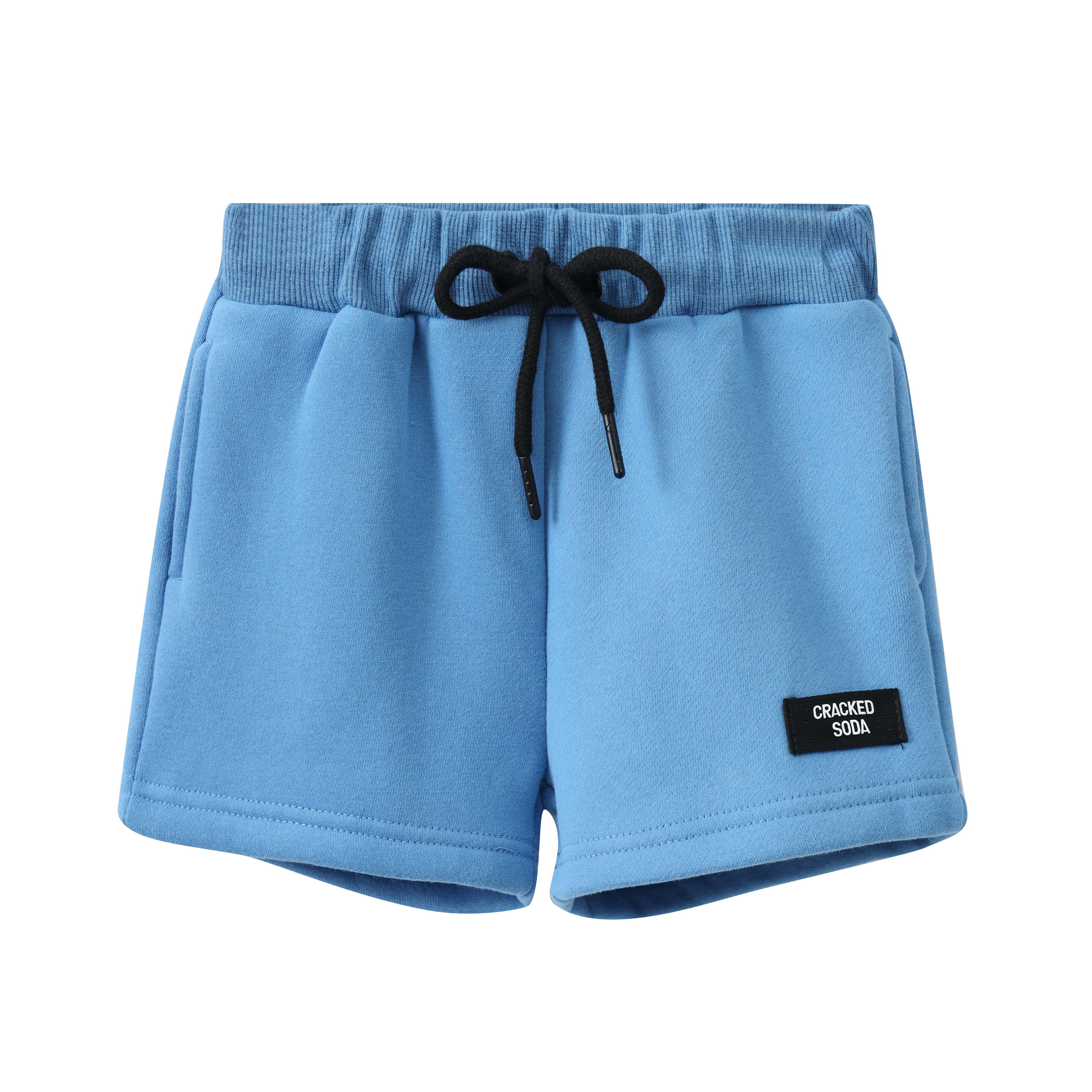 Ezra Shorts - Blue-Clothing-Cracked Soda