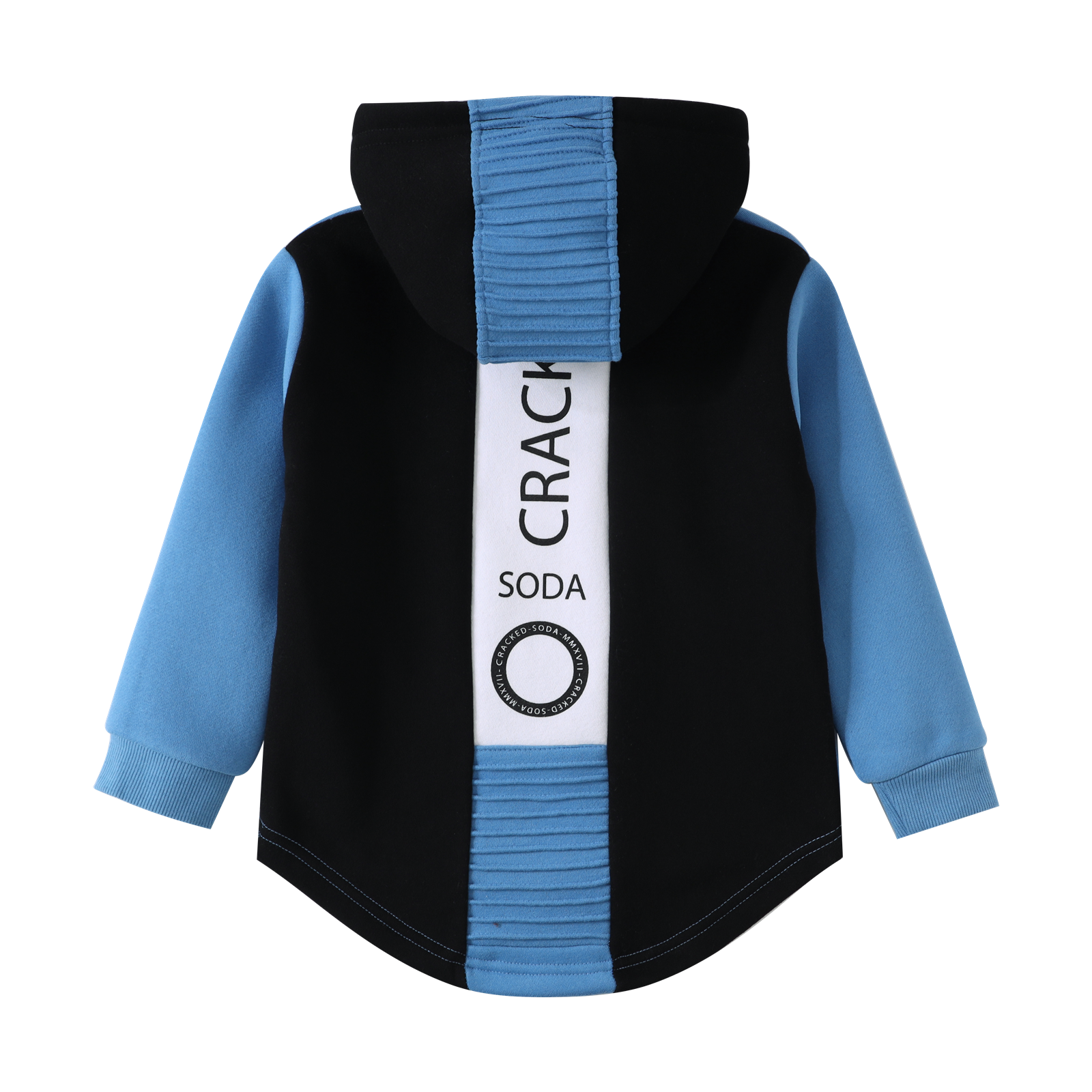 Ezra Hoodie - Blue-Clothing-Cracked Soda