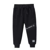 Luca Detailed Trackpants - Black