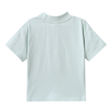 Huck Detailed Tee - Pale Aqua