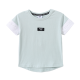 Huck Scoop Tee - Pale Aqua