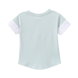 Huck Scoop Tee - Pale Aqua