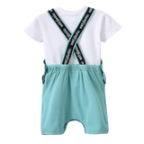 Huck Detailed Overall Set - Wasabi