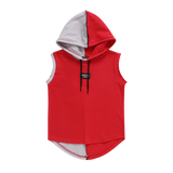 Josh CRKD Tank - Red/Grey