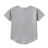 Sammy Detailed Tee - Grey