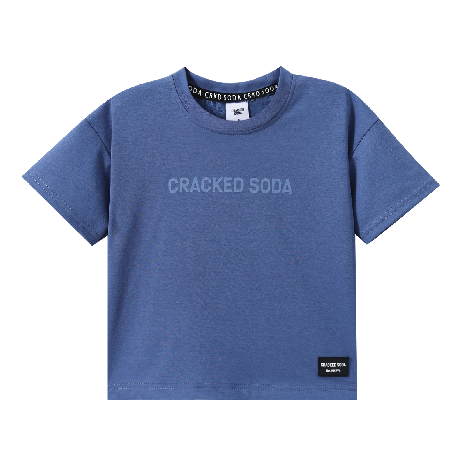 Jameson Essentail Tee - Blue-Clothing-Cracked Soda