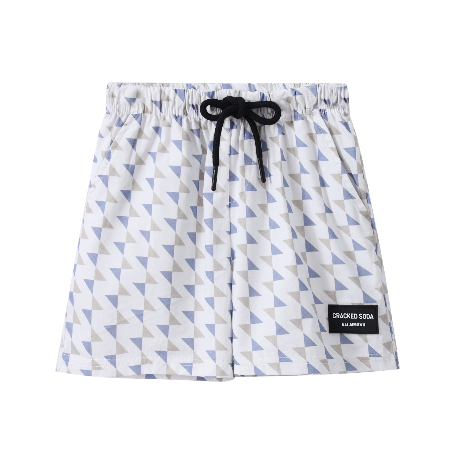Jameson Casual Shorts - Blue-Clothing-Cracked Soda
