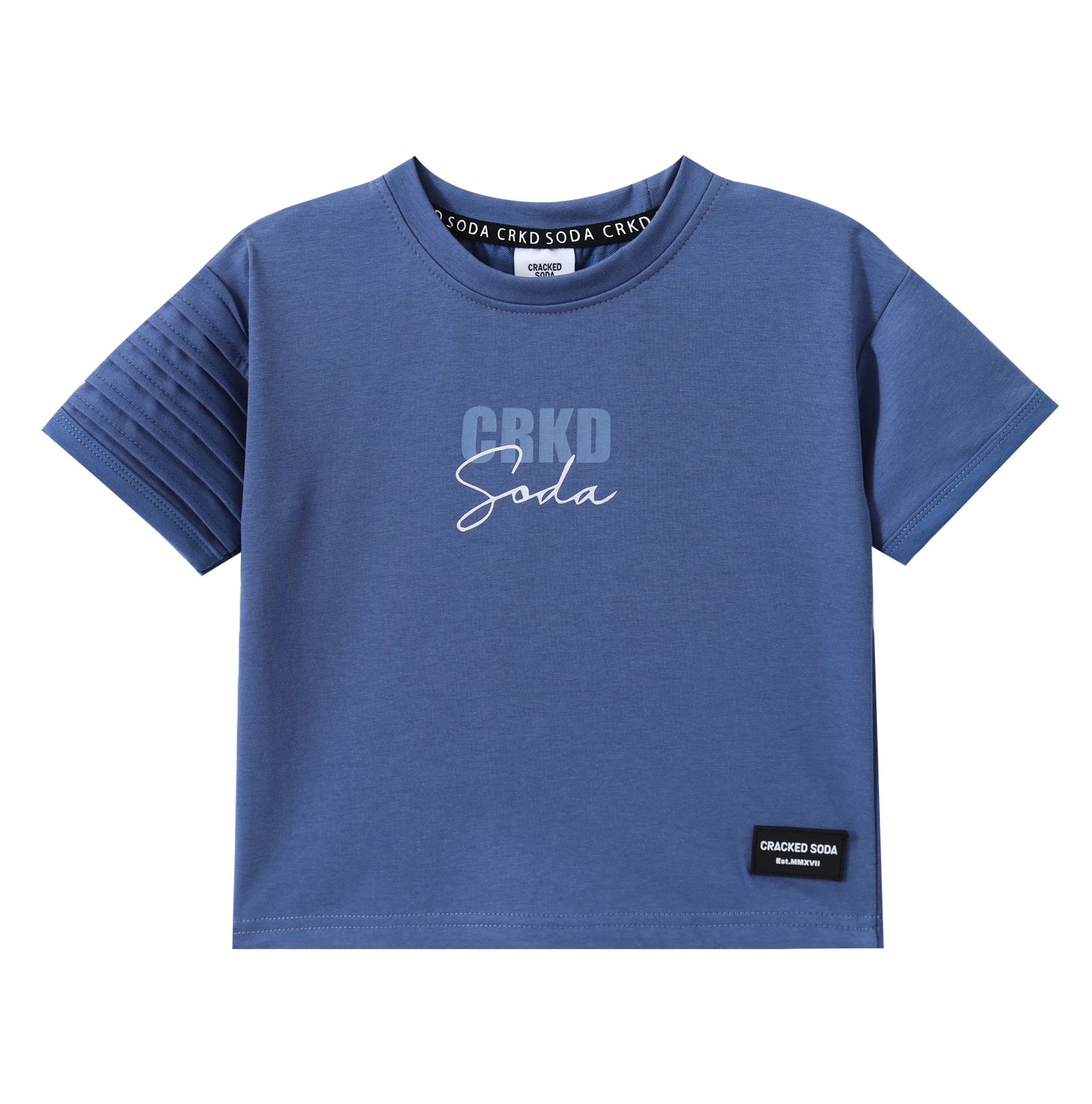 Jameson CRKD Soda Tee - Blue-Clothing-Cracked Soda