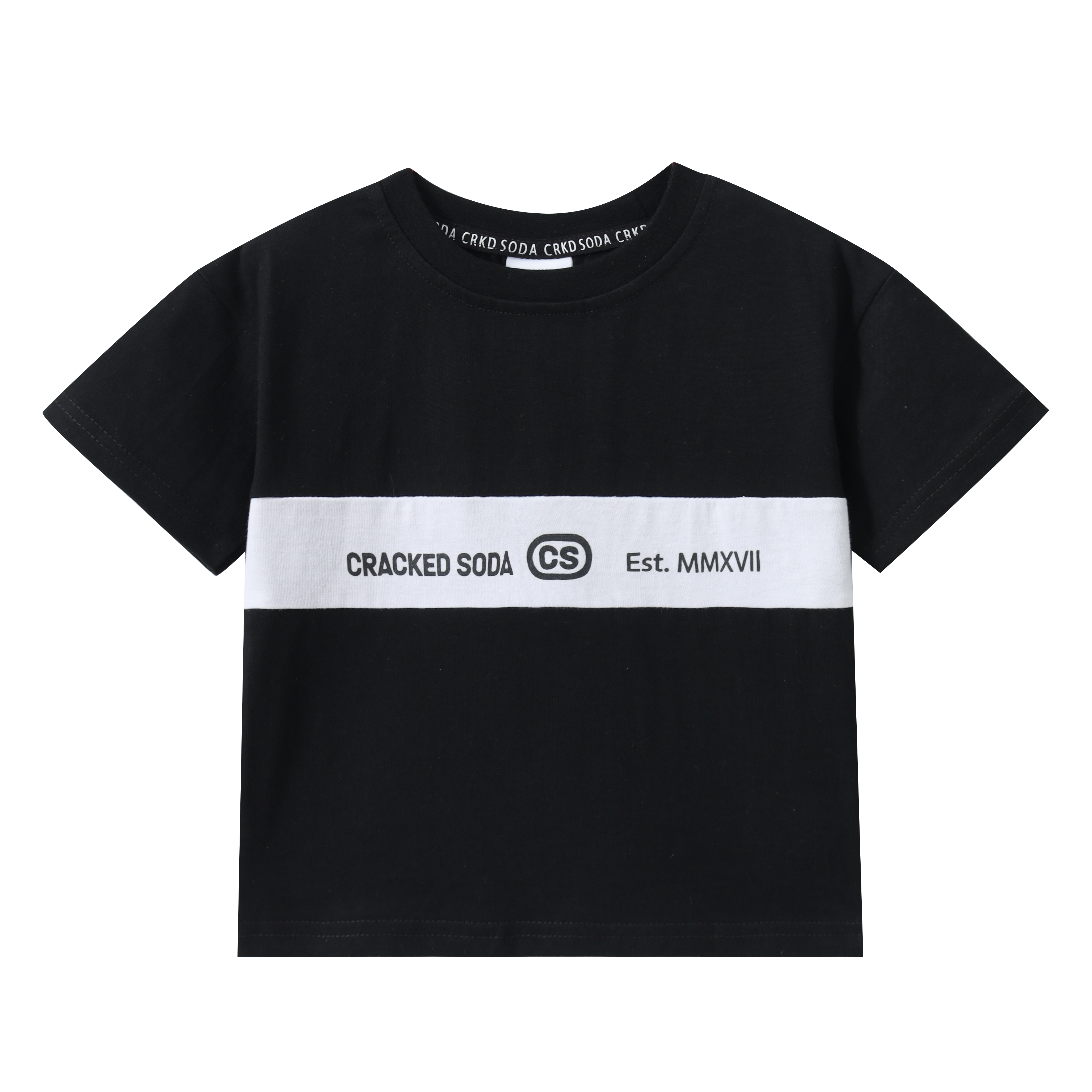 Bodhi Essential Tee - Black-Clothing-Cracked Soda