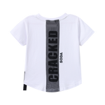 Bodhi Detailed Back Tee - White-Clothing-Cracked Soda