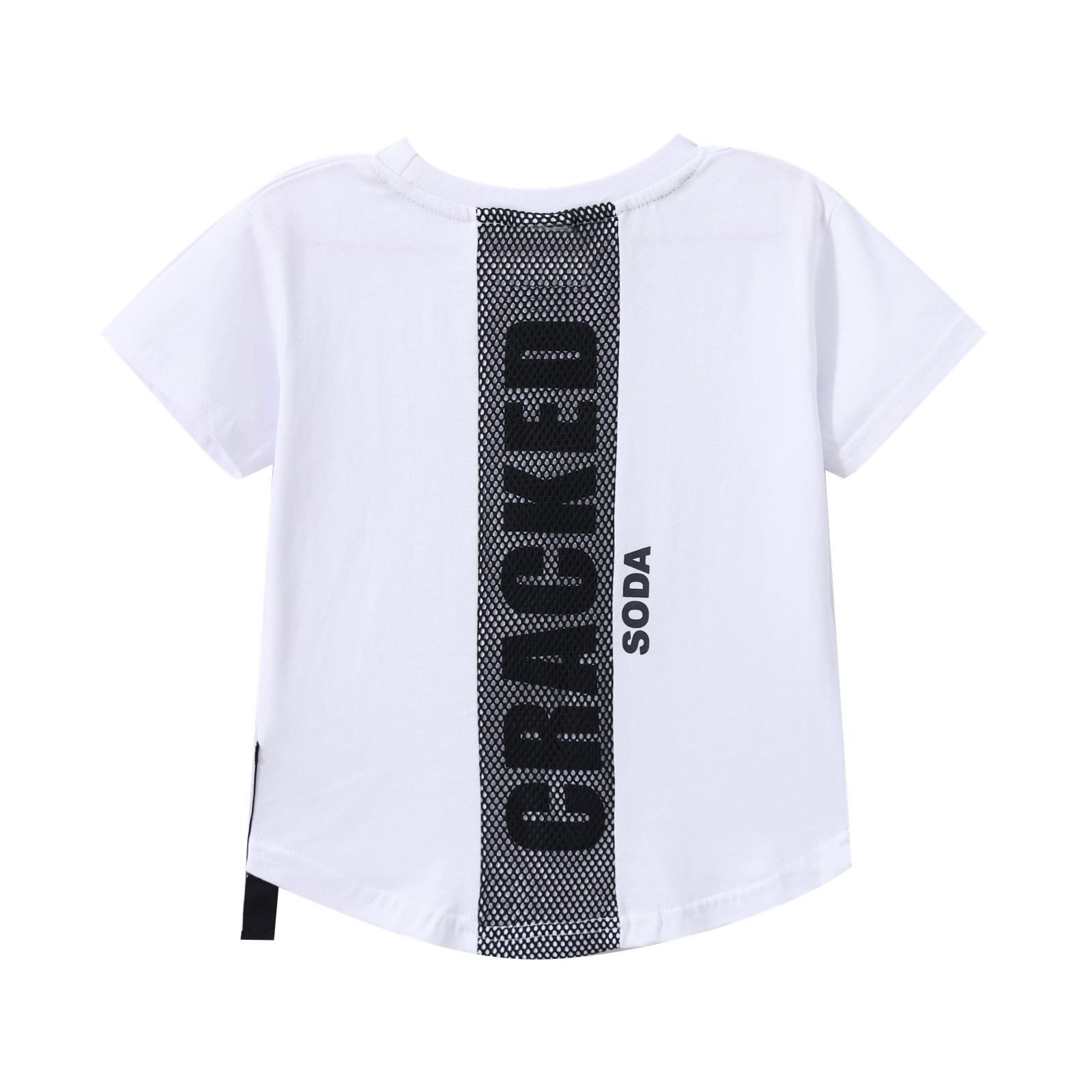 Bodhi Detailed Back Tee - White-Clothing-Cracked Soda