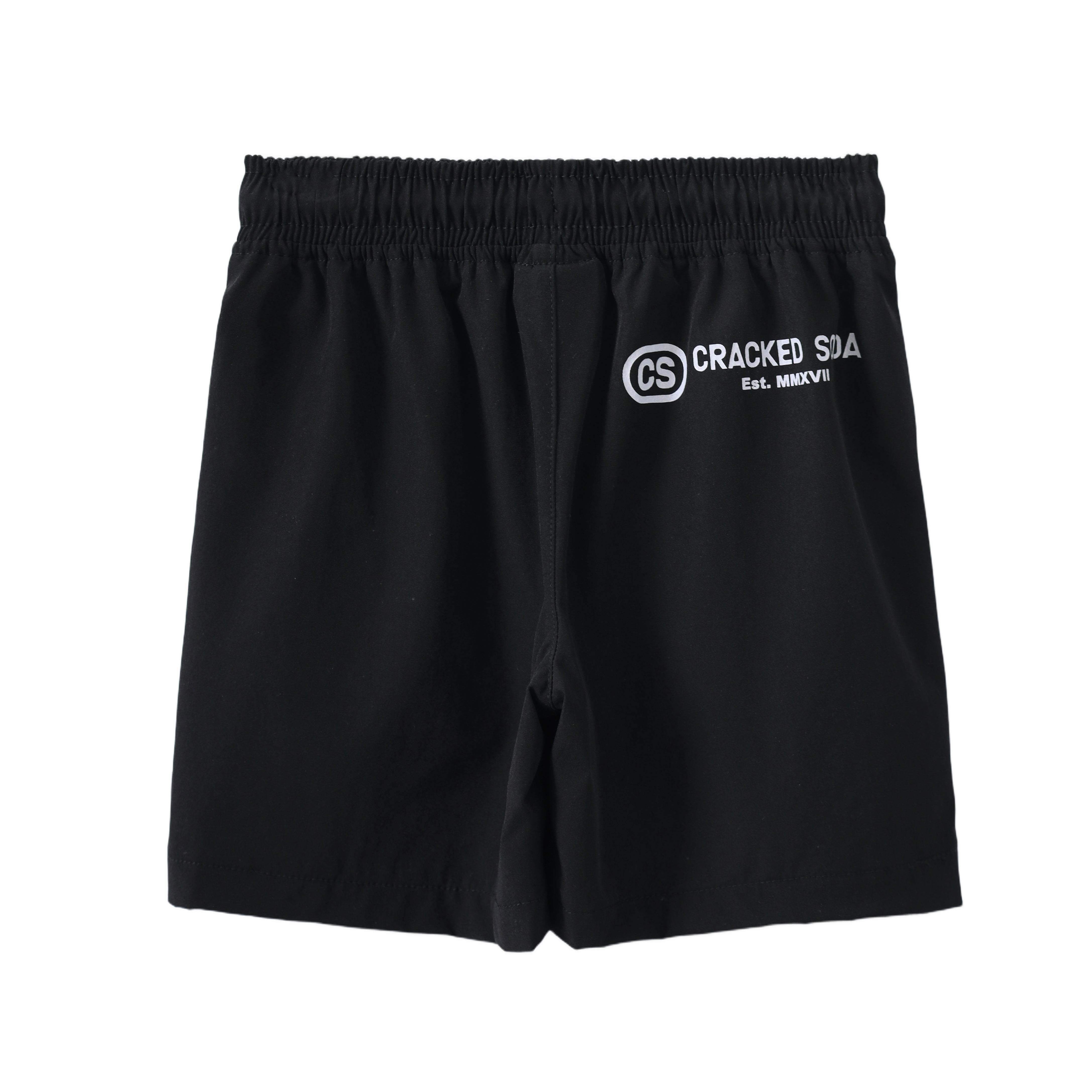 Bodhi Detailed Short - Black-Clothing-Cracked Soda