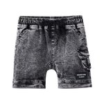 Milo Denim Pocket Shorts - Ash-Clothing-Cracked Soda