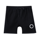Taj Denim Shorts - Black